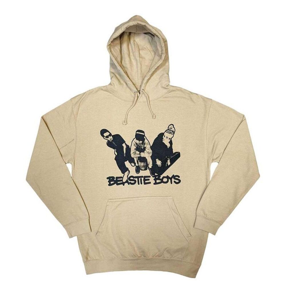Beastie Boys Mens Check Your Head Hoodie / Sand
